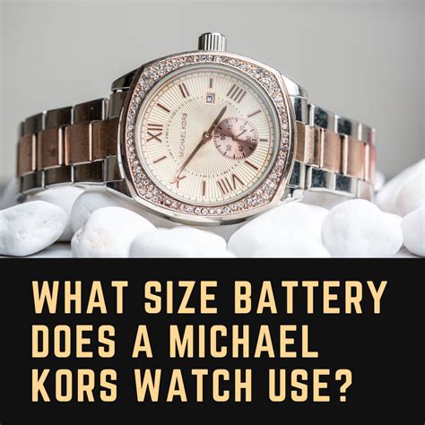 michael kors watch battery size|michael kors watch battery chart.